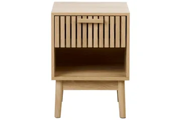 Sängbord Lynwood Light colored wood - Møbler - Bord - Avlastningsbord & sidobord - Sengebord & nattbord