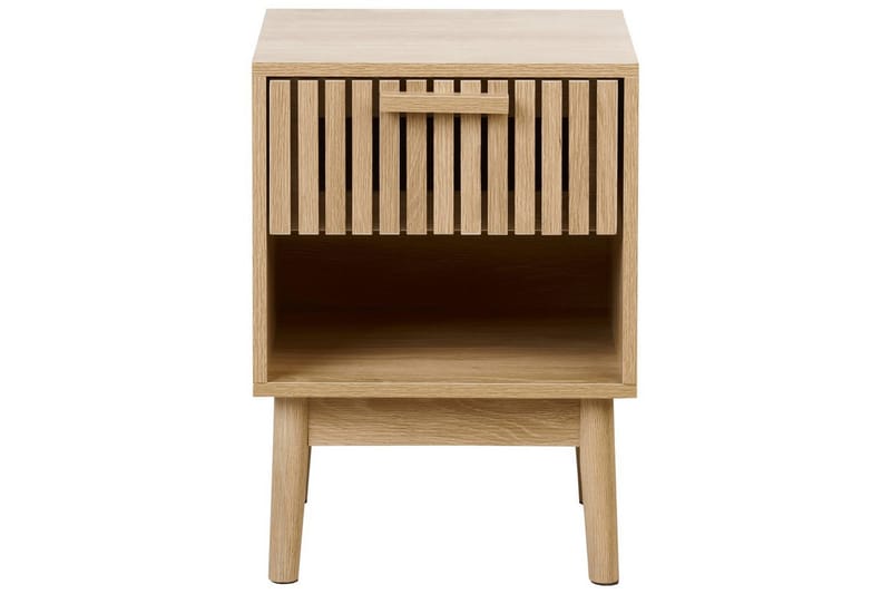 Sängbord Lynwood Light colored wood - Møbler - Bord - Avlastningsbord & sidobord - Sengebord & nattbord