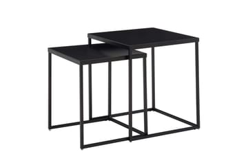 Satsbord Wohnling Svart - Møbler - Bord - Avlastningsbord & sidobord - Settbord