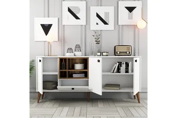 Scone Konsollbord 180 cm - Hvit - Møbler - Bord - Avlastningsbord & sidobord - Konsollbord & gangbord