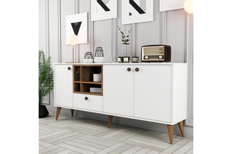 Scone Konsollbord 180 cm - Hvit - Møbler - Bord - Avlastningsbord & sidobord - Konsollbord & gangbord