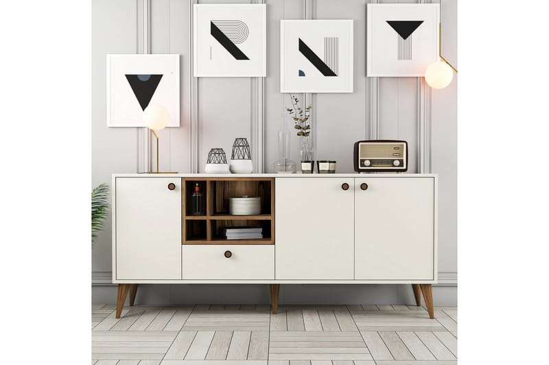 Scone Konsollbord 180 cm - Krem - Møbler - Bord - Avlastningsbord & sidobord - Konsollbord & gangbord