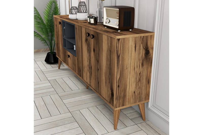 Scone Konsollbord 180 cm - Valnøtt - Møbler - Bord - Avlastningsbord & sidobord - Konsollbord & gangbord