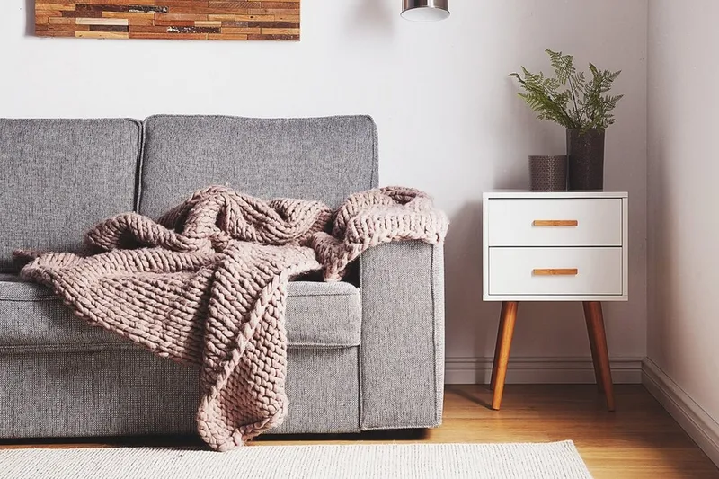 Alabama Nattbord 40 cm - Hvit - Møbler - Bord - Avlastningsbord & sidobord - Sengebord & nattbord