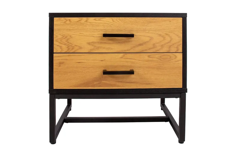 Amsterdam Nattbord Eik/Svart