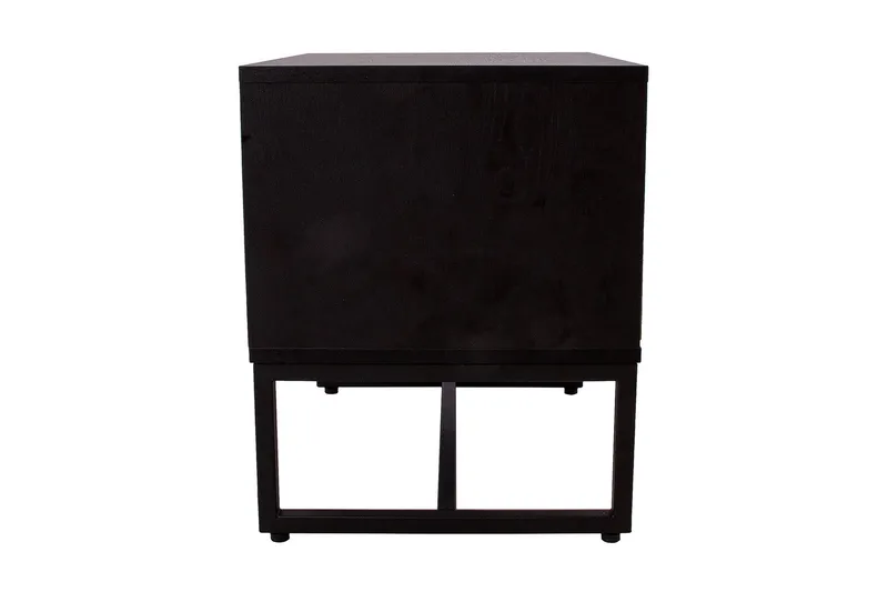 Amsterdam Nattbord Eik/Svart - Møbler - Bord - Avlastningsbord & sidobord - Sengebord & nattbord