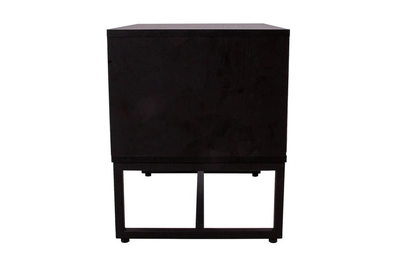 Amsterdam Nattbord Eik/Svart - Møbler - Bord - Avlastningsbord & sidobord - Sengebord & nattbord