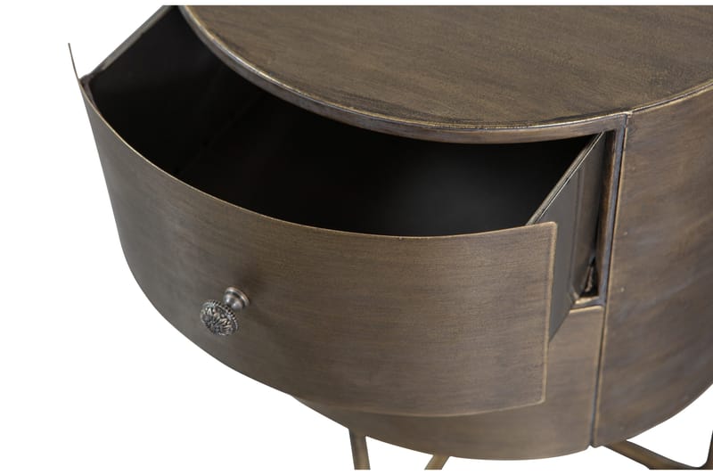 Astranna Nattbord 39 cm - Antikk Messing - Møbler - Bord - Avlastningsbord & sidobord - Sengebord & nattbord