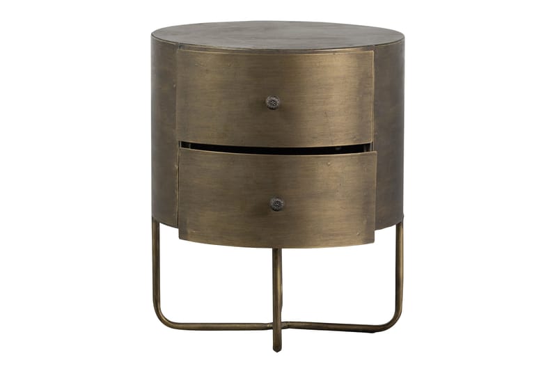 Astranna Nattbord 39 cm - Antikk Messing - Møbler - Bord - Avlastningsbord & sidobord - Sengebord & nattbord