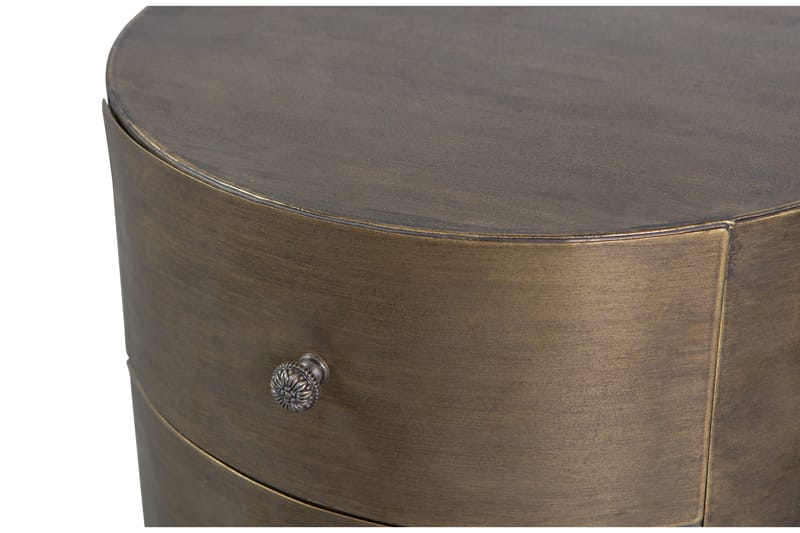 Astranna Nattbord 39 cm - Antikk Messing - Møbler - Bord - Avlastningsbord & sidobord - Sengebord & nattbord