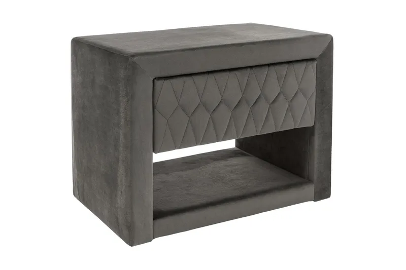 Azurro Nettbord 50 cm, Fløyel/Grå