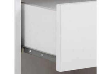 Dareia Nattbord 45 cm - Hvit / Brun - Møbler - Bord - Avlastningsbord & sidobord - Sengebord & nattbord