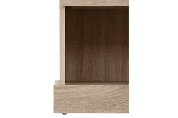 Dareia Nattbord 45 cm med Oppbevaring Skuff + Hylle - Brun - Møbler - Bord - Avlastningsbord & sidobord - Sengebord & nattbord