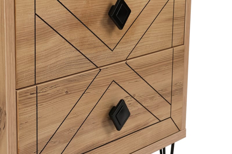 Dasina Nattbord 50 cm - Natur - Møbler - Bord - Avlastningsbord & sidobord - Sengebord & nattbord