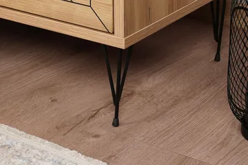Dasina Nattbord 50 cm - Natur - Møbler - Bord - Avlastningsbord & sidobord - Sengebord & nattbord
