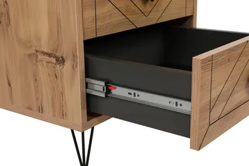 Dasina Nattbord 50 cm - Natur - Møbler - Bord - Avlastningsbord & sidobord - Sengebord & nattbord