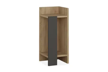 Decorta Nattbord 27 cm med Oppbevaring Hyller + Luker Høyre
