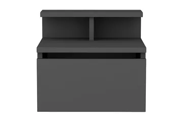 Desgrar Nattbord 39,8x35 cm - Antrasitt - Møbler - Bord - Avlastningsbord & sidobord - Sengebord & nattbord