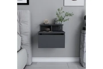 Desgrar Nattbord 39,8x35 cm - Antrasitt - Møbler - Bord - Avlastningsbord & sidobord - Sengebord & nattbord