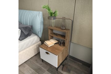 Desgrar Nattbord 45x22,5 cm - Brun - Møbler - Bord - Avlastningsbord & sidobord - Sengebord & nattbord