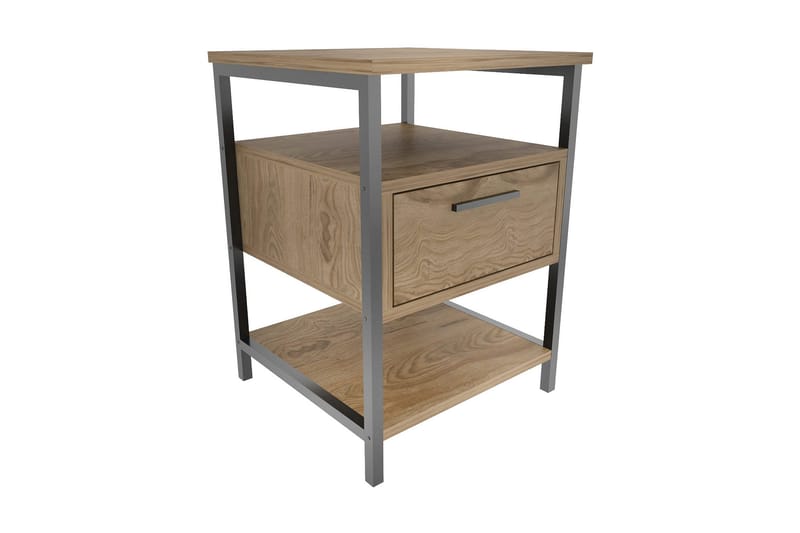 Desgrar Nattbord 45x61,8 cm - Svart - Møbler - Bord - Avlastningsbord & sidobord - Sengebord & nattbord