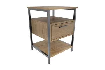 Desgrar Nattbord 45x61,8 cm - Svart - Møbler - Bord - Avlastningsbord & sidobord - Sengebord & nattbord