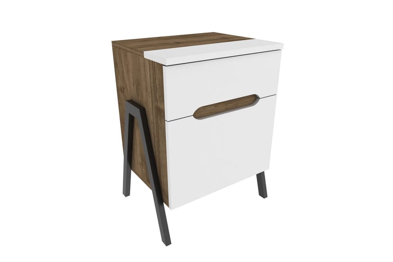 Desgrar Nattbord 45x63,5 cm - Brun - Møbler - Bord - Avlastningsbord & sidobord - Sengebord & nattbord