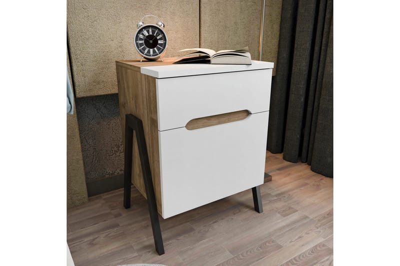 Desgrar Nattbord 45x63,5 cm - Brun - Møbler - Bord - Avlastningsbord & sidobord - Sengebord & nattbord