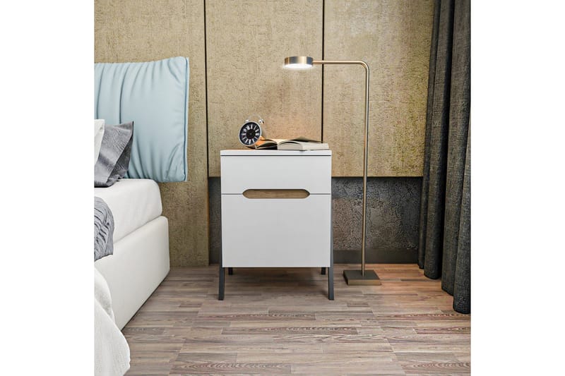 Desgrar Nattbord 45x63,5 cm - Brun - Møbler - Bord - Avlastningsbord & sidobord - Sengebord & nattbord