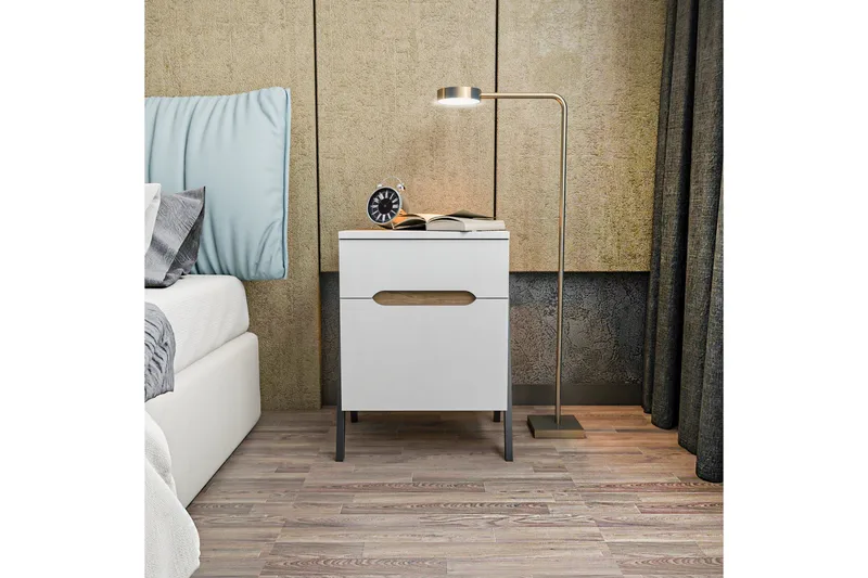 Desgrar Nattbord 45x63,5 cm - Brun - Møbler - Bord - Avlastningsbord & sidobord - Sengebord & nattbord