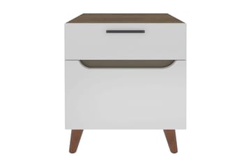 Desgrar Nattbord 45x63 cm - Hvit - Møbler - Bord - Avlastningsbord & sidobord - Sengebord & nattbord