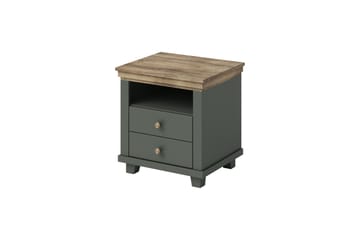 Doade Nattbord 62x200 cm - Grønn|Natur - Møbler - Bord - Avlastningsbord & sidobord - Sengebord & nattbord