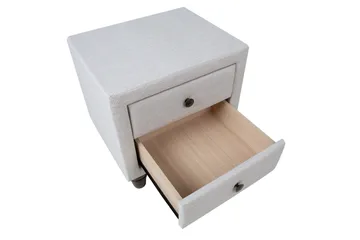 Emilia Nattbord Lysebeige - Møbler - Bord - Avlastningsbord & sidobord - Sengebord & nattbord