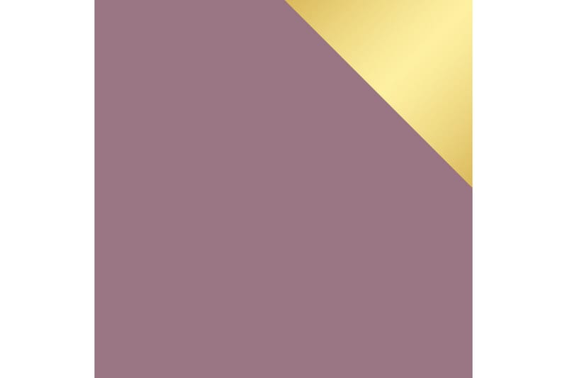 Escaldes Nattbord 54 cm - Matt Lilla/Gull - Møbler - Bord - Avlastningsbord & sidobord - Sengebord & nattbord