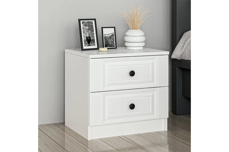 Fruitland Nattbord 54 cm, Hvit