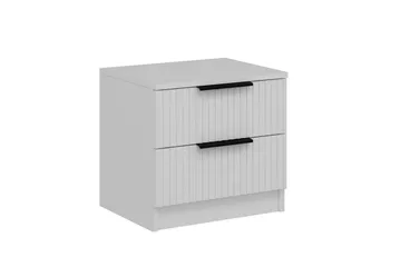 Fruitland Nattbord 54 cm - Hvit - Møbler - Bord - Avlastningsbord & sidobord - Sengebord & nattbord