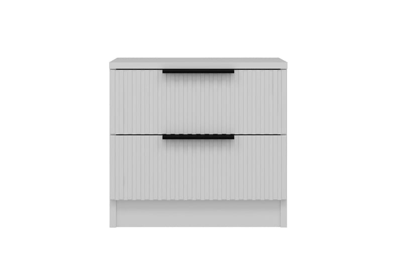 Fruitland Nattbord 54 cm - Hvit - Møbler - Bord - Avlastningsbord & sidobord - Sengebord & nattbord