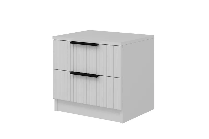 Fruitland Nattbord 54 cm - Hvit - Møbler - Bord - Avlastningsbord & sidobord - Sengebord & nattbord