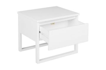 Giulia Nattbord 50 cm - Hvit - Møbler - Bord - Avlastningsbord & sidobord - Sengebord & nattbord