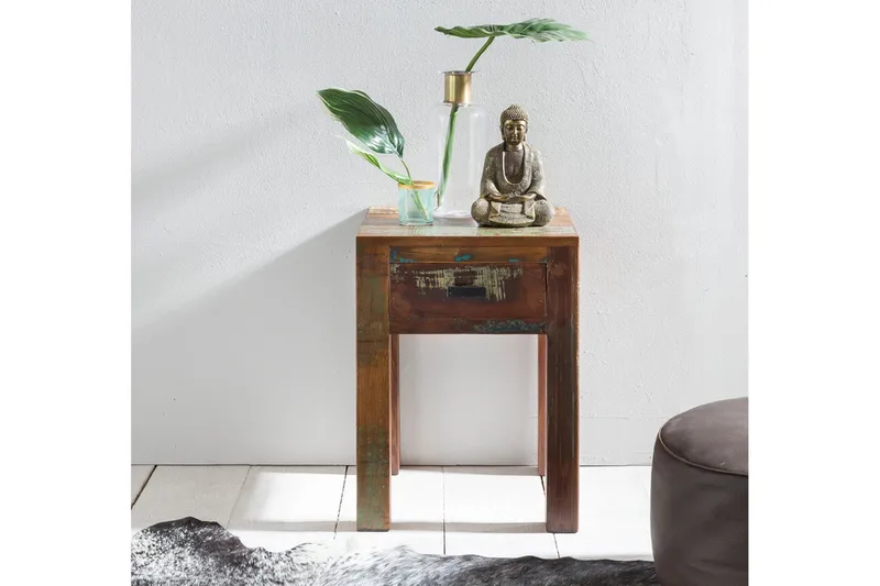 Haage Nattbord 40 cm - Flerfarget - Møbler - Bord - Avlastningsbord & sidobord - Sengebord & nattbord