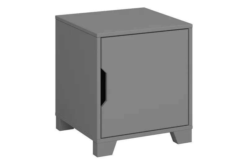 Haltekarr Nattbord 40 cm - Grå - Møbler - Bord - Avlastningsbord & sidobord - Sengebord & nattbord