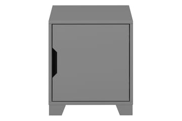 Haltekarr Nattbord 40 cm - Grå - Møbler - Bord - Avlastningsbord & sidobord - Sengebord & nattbord