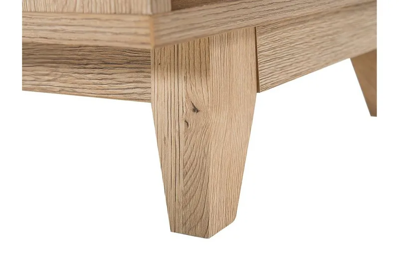 Hultz Nattbord 50 cm med Oppbevaring Skuff + Hylle - Hvit - Møbler - Bord - Avlastningsbord & sidobord - Sengebord & nattbord