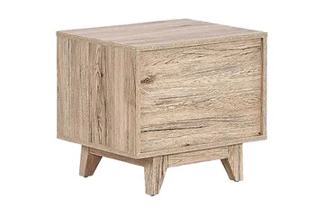 Hultz Sofabord 50 cm - Svart/Lyst Tre - Møbler - Bord - Avlastningsbord & sidobord - Sengebord & nattbord