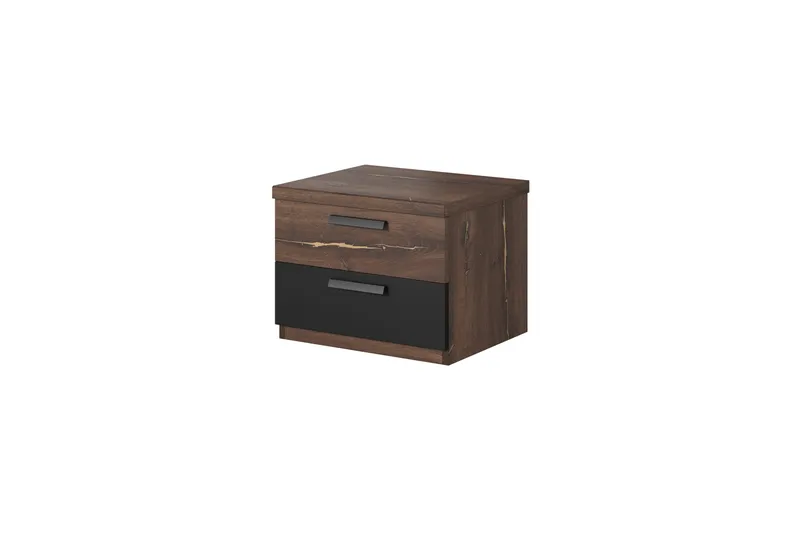 Joannie Nattbord 46 cm - Mørkebrun - Møbler - Bord - Avlastningsbord & sidobord - Sengebord & nattbord
