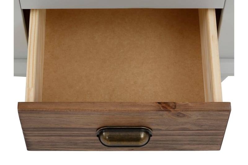 Kagami Nattbord 45x38 cm - Grå/Brun - Møbler - Bord - Avlastningsbord & sidobord - Sengebord & nattbord