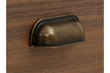 Kagami Nattbord 45x38 cm - Grå/Brun - Møbler - Bord - Avlastningsbord & sidobord - Sengebord & nattbord