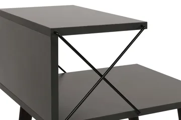 Kaysie Nattbord 50 cm - Antrasitt - Møbler - Bord - Avlastningsbord & sidobord - Sengebord & nattbord