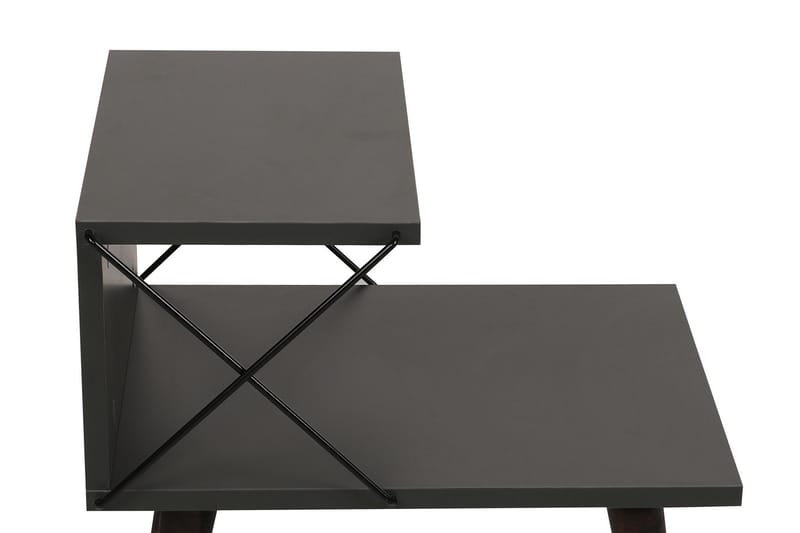 Kaysie Nattbord 50 cm - Antrasitt - Møbler - Bord - Avlastningsbord & sidobord - Sengebord & nattbord