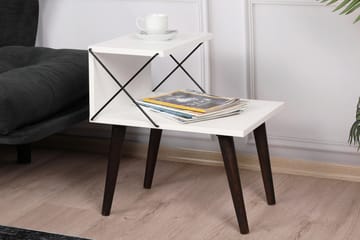 Kaysie Nattbord 50 cm - Hvit - Møbler - Bord - Avlastningsbord & sidobord - Sengebord & nattbord